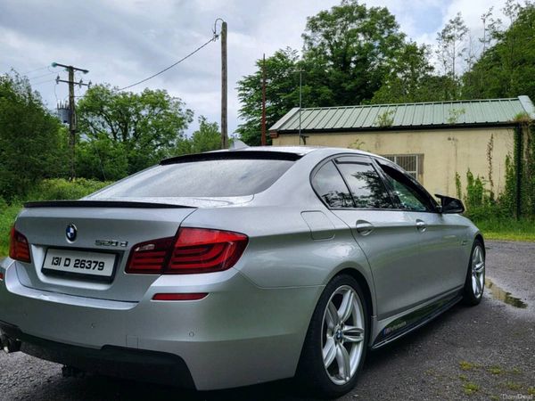 BMW 5-Series Saloon, Diesel, 2013, Silver