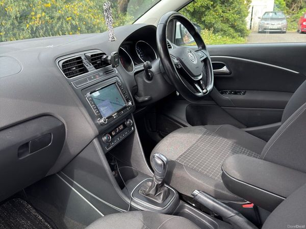 Volkswagen Polo Hatchback, Petrol, 2017, White