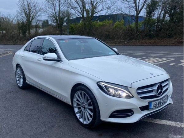 Mercedes-Benz C-Class Saloon, Diesel, 2015, White
