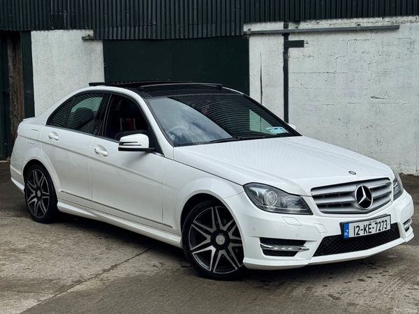 Mercedes-Benz C-Class Saloon, Diesel, 2012, White