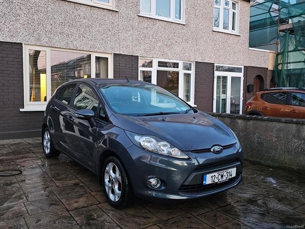 Ford Fiesta Hatchback, Petrol, 2012, Blue