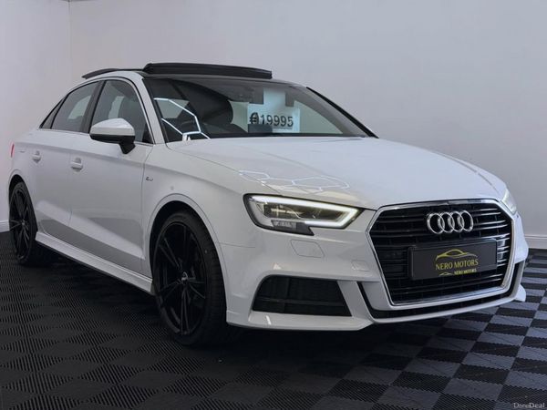 Audi A3 Saloon, Petrol, 2017, White