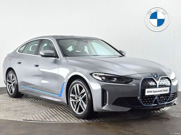 BMW i4 Hatchback, Electric, 2024, Grey