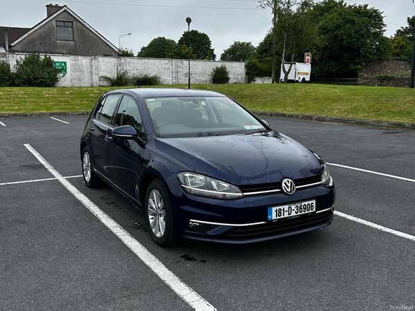 Volkswagen Golf Estate, Diesel, 2018, Blue