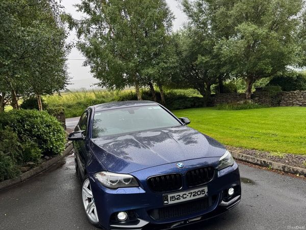 BMW 5-Series Saloon, Diesel, 2015, Blue