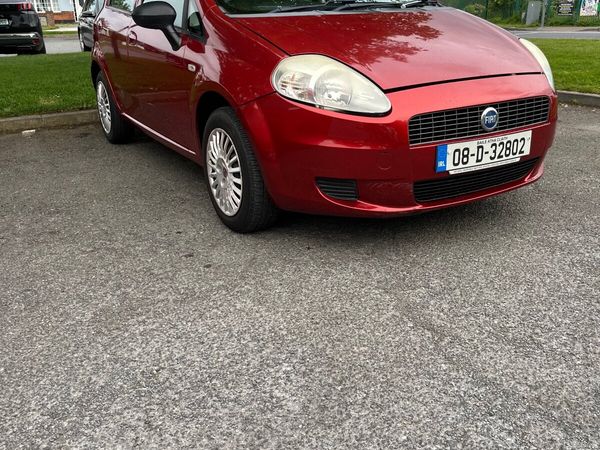 Fiat Punto Hatchback, Petrol, 2008, Red