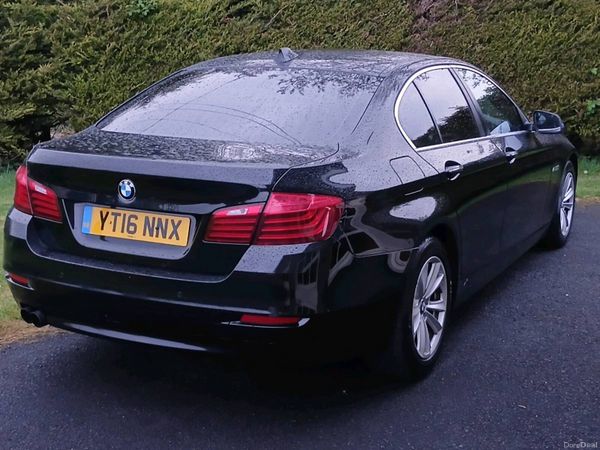 BMW 5-Series Saloon, Diesel, 2016, Black