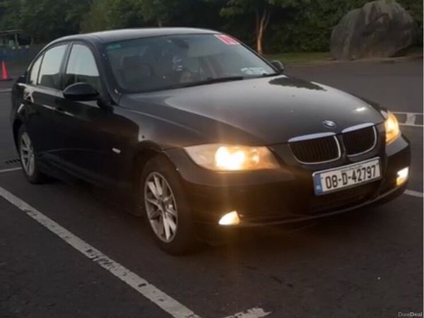 BMW 3-Series Saloon, Diesel, 2008, Black