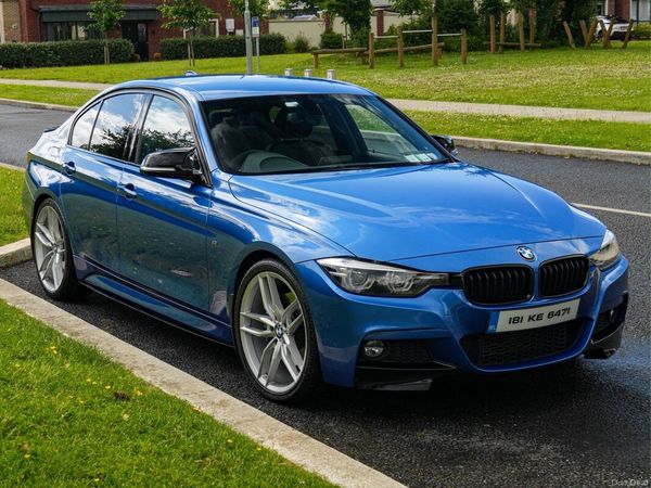 BMW 3-Series Saloon, Diesel, 2018, Blue