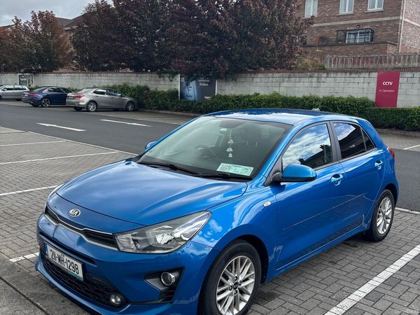 Kia Rio Hatchback, Petrol, 2021, Blue