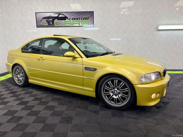 BMW M3 Coupe, Petrol, 2002, Yellow