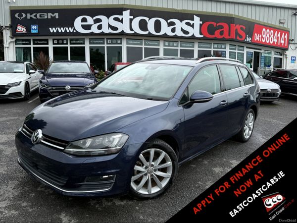 Volkswagen Golf Estate, Petrol, 2014, Blue