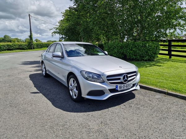 Mercedes-Benz C-Class Saloon, Petrol, 2016, Silver