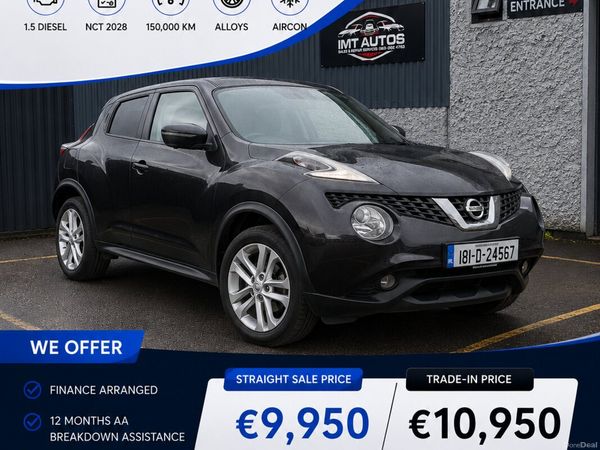 Nissan Juke SUV, Diesel, 2018, Black