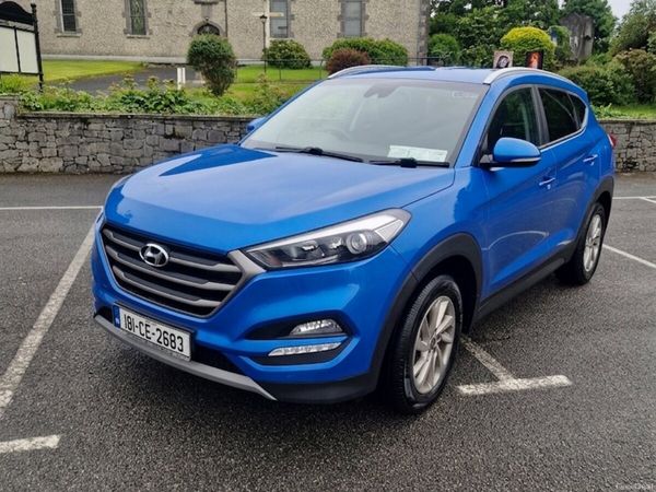 Hyundai Tucson SUV, Diesel, 2018, Blue