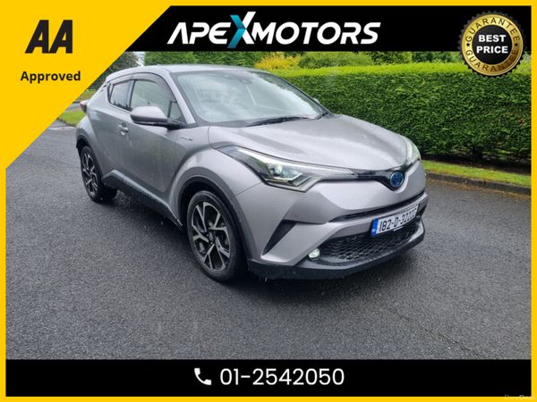 Toyota C-HR SUV, Petrol Hybrid, 2018, Silver
