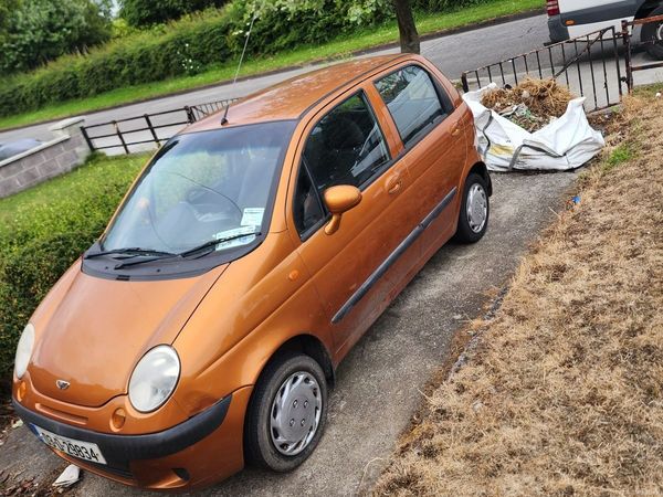 Daewoo Matiz Hatchback, Petrol, 2003, Orange