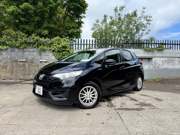 Honda Fit Hatchback, Petrol Hybrid, 2016, Black
