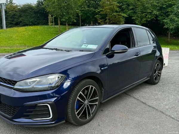 Volkswagen Golf Hatchback, Petrol Plug-in Hybrid, 2018, Blue