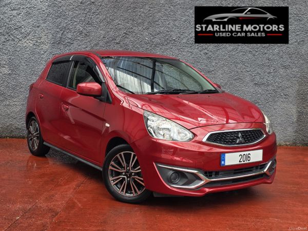 Mitsubishi Mirage Hatchback, Petrol, 2016, Red