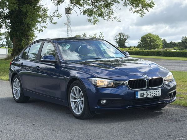 BMW 3-Series Saloon, Diesel, 2016, Blue