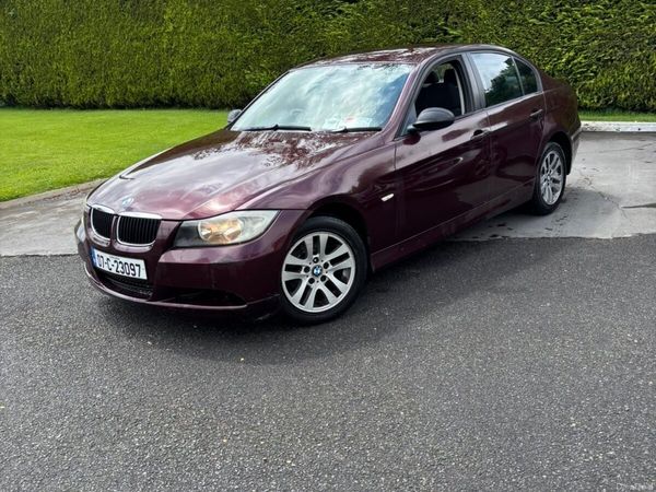 BMW 3-Series Saloon, Petrol, 2007, Red