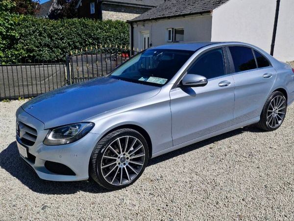 Mercedes-Benz C-Class Saloon, Diesel, 2016, Silver