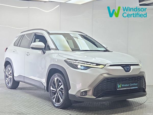 Toyota Corolla Cross SUV, Petrol Hybrid, 2022, White