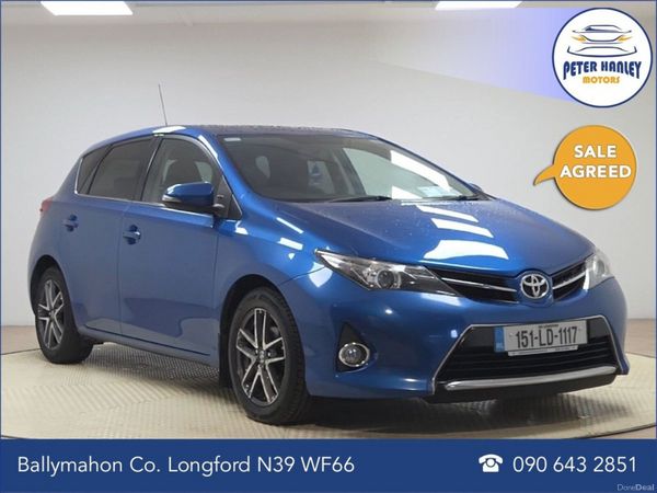 Toyota Auris Hatchback, Diesel, 2015, Blue