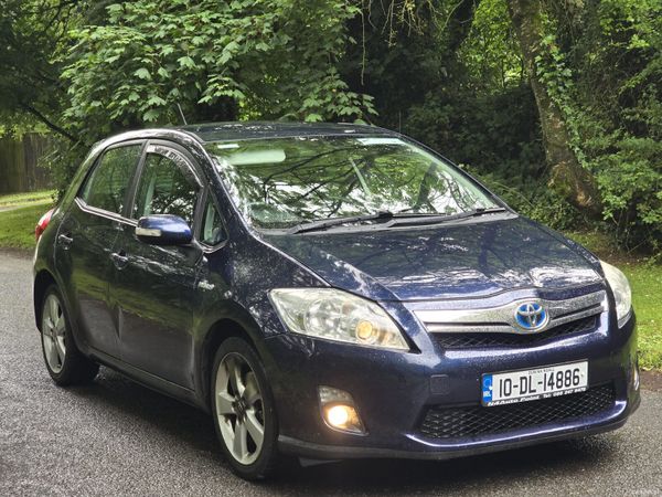 Toyota Auris Hatchback, Petrol Hybrid, 2010, Blue