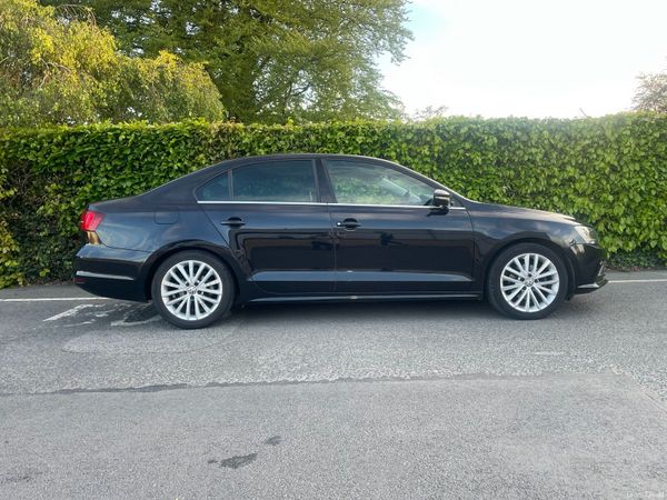 Volkswagen Jetta Saloon, Petrol, 2017, Black