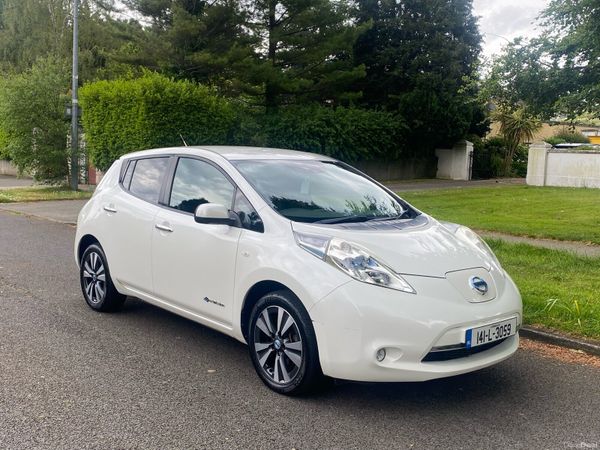 Nissan Leaf Hatchback, Electric, 2014, White