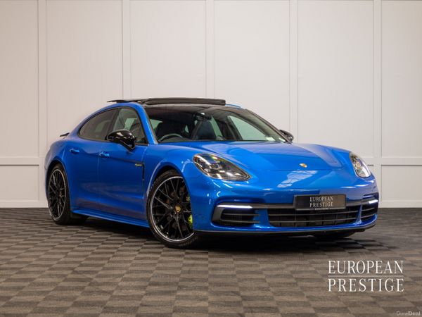 Porsche Panamera Hatchback, Petrol Plug-in Hybrid, 2018, Blue