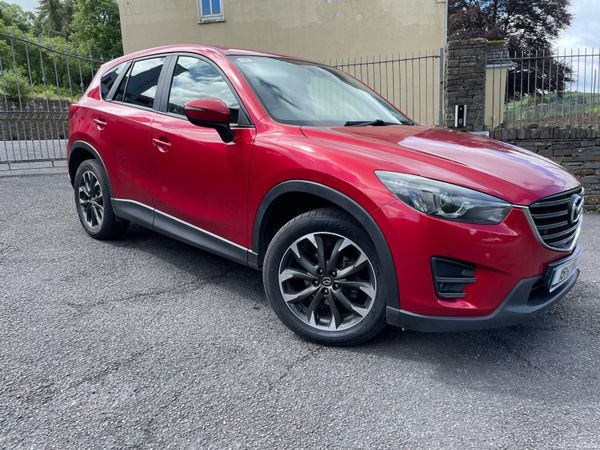 Mazda CX-5 SUV, Diesel, 2015, Red