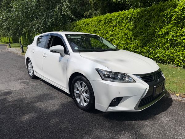 Lexus CT Hatchback, Petrol Hybrid, 2015, White