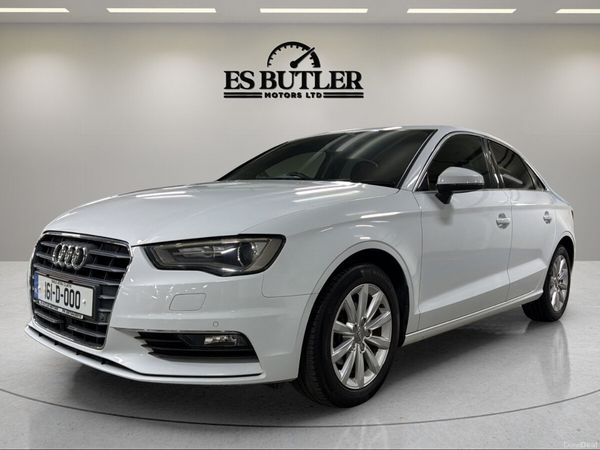 Audi A3 Saloon, Petrol, 2016, White