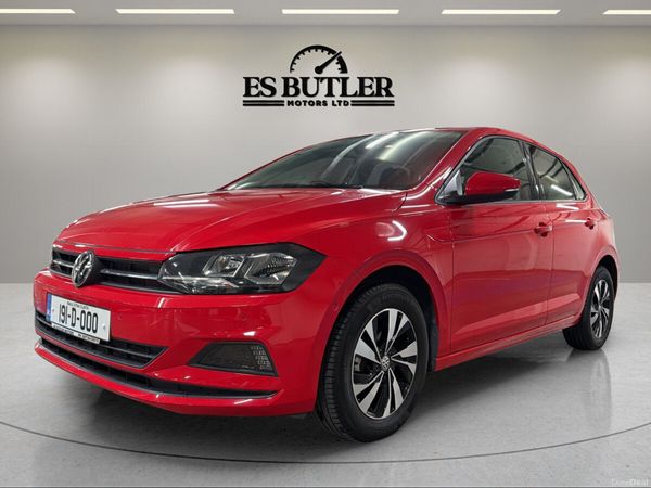 Volkswagen Polo Hatchback, Petrol, 2019, Red