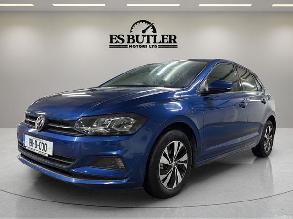 Volkswagen Polo Hatchback, Petrol, 2019, Blue