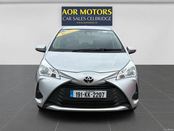 Toyota Vitz Hatchback, Petrol, 2019, Silver