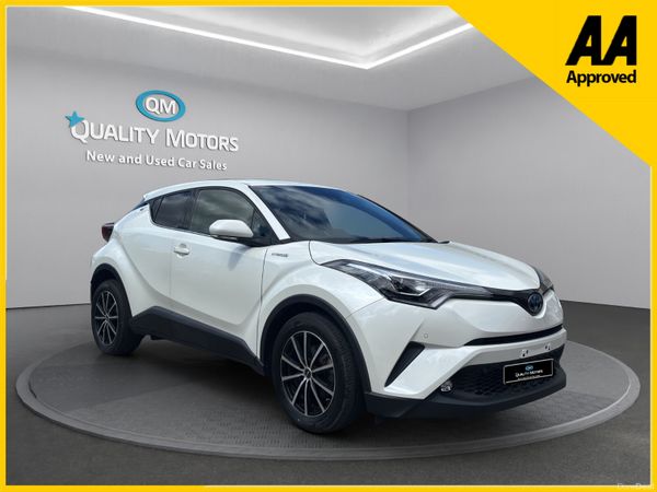 Toyota C-HR Saloon, Petrol Hybrid, 2019, White