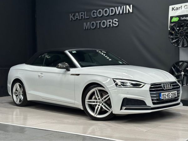 Audi A5 Convertible, Diesel, 2019, White