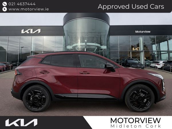 Kia Sportage SUV, Petrol Plug-in Hybrid, 2026, Red