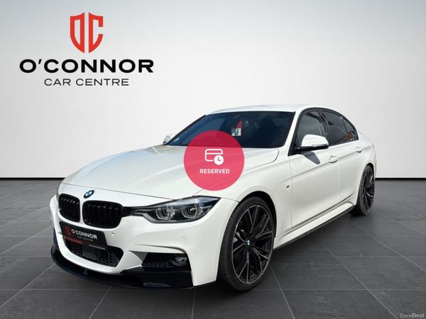 BMW 3-Series Saloon, Petrol, 2018, White