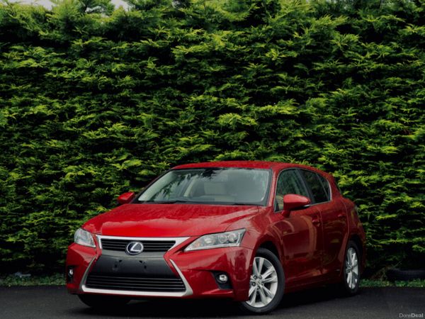 Lexus CT Hatchback, Petrol Hybrid, 2016, Red