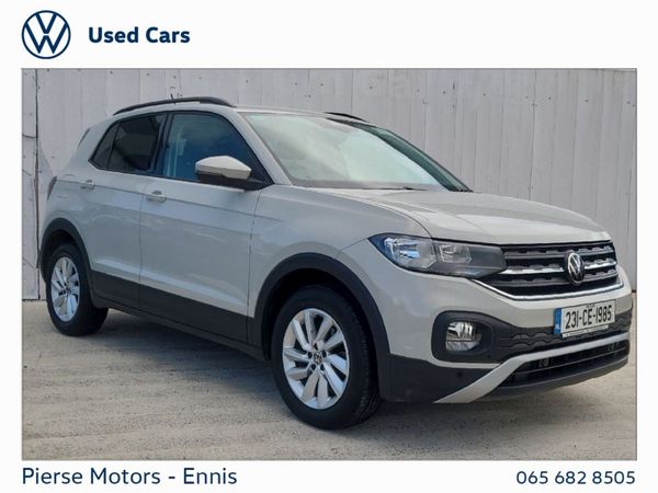 Volkswagen T-Cross Estate, Petrol, 2023, Grey