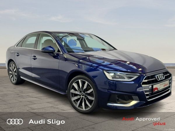 Audi A4 Saloon, Diesel, 2024, Blue
