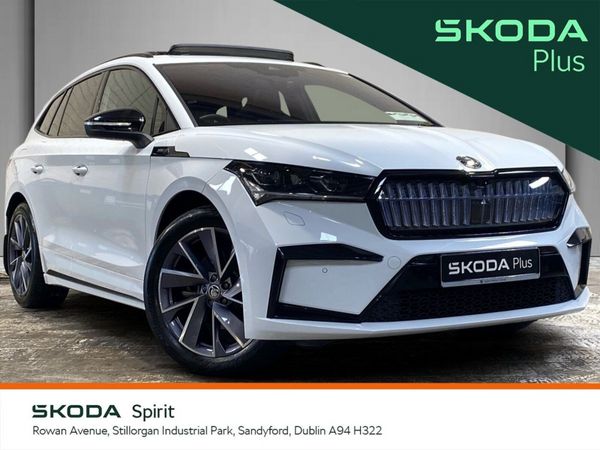Skoda Enyaq Estate, Electric, 2023, White