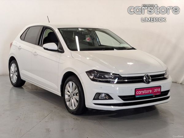 Volkswagen Polo Hatchback, Petrol, 2018, White