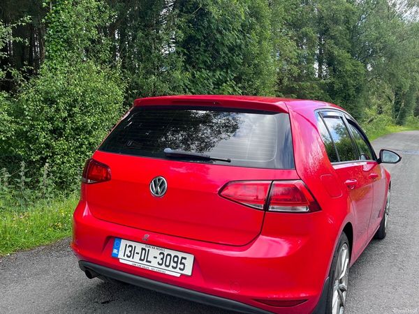 Volkswagen Golf Hatchback, Diesel, 2013, Red