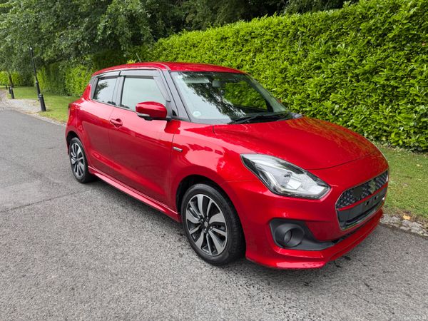 Suzuki Swift Hatchback, Petrol Hybrid, 2019, Red